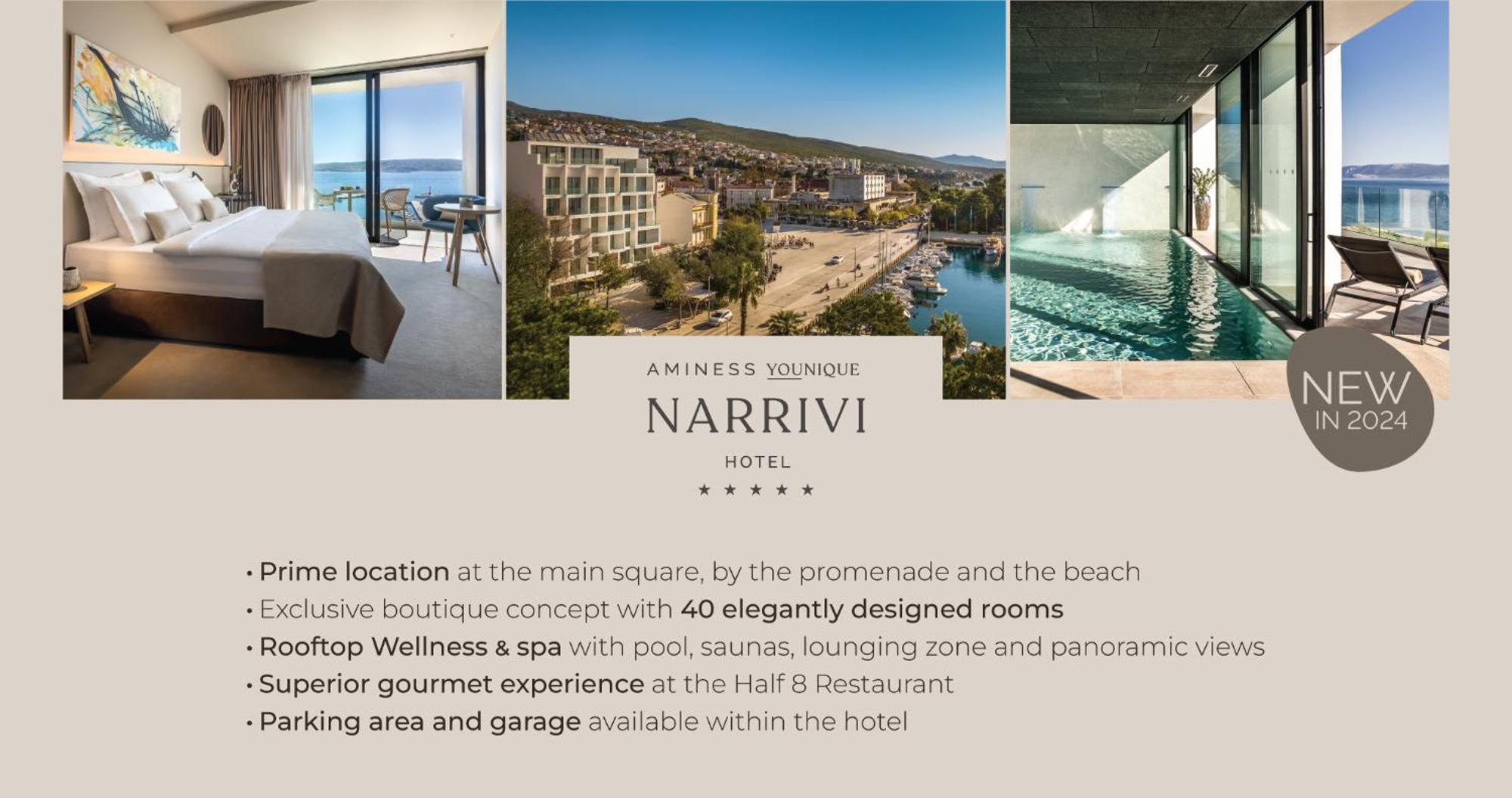 Aminess Younique Narrivi Hotel Crikvenica Zewnętrze zdjęcie